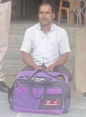 14 हजार के गांजा के साथ तस्कर गिरफ्तार