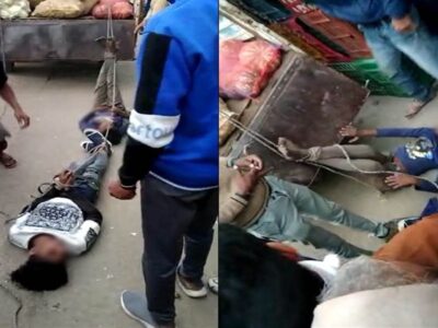 मंडी में नाबालिगों को बांधकर घसीटने के मामले में तीन गिरफ्तार