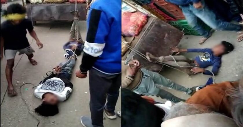 मंडी में नाबालिगों को बांधकर घसीटने के मामले में तीन गिरफ्तार