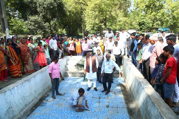 मंत्री सारंग ने लिया छठ पूजा की तैयारियों का जायजा, भव्यता के साथ होगी छठ पूजा