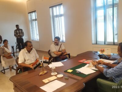 कलेक्टर ने खजुराहो के मंदिर-मूर्तियों के संरक्षण के संबंध में पुरातत्व अधिकारियों के साथ विशेष बैठक की