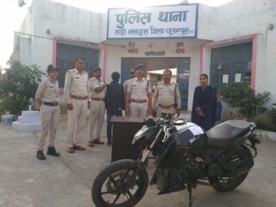 गढ़ीमलहरा और महाराजपुर पुलिस की संयुक्त टीम ने लूट का किया खुलासा
