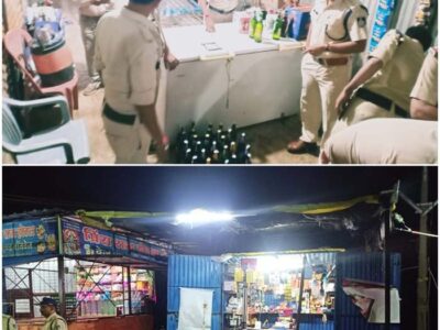 नशे के विरुद्ध धार पुलिस की बड़ी कार्यवाही