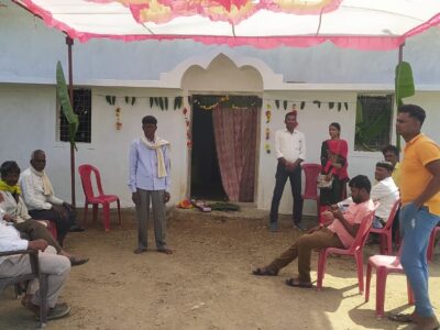 प्रधानमंत्री आवास योजना (ग्रामीण) हितग्राहियों का हुआ गृह प्रवेश।