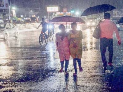 राजधानी में एक दशक में अक्टूबर माह में पहली बार इतनी अधिक हुई बारिश