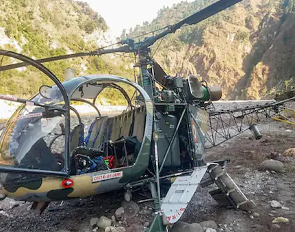 हेलिकॉप्टर दुर्घटना की जांच करेगी कोर्ट ऑफ इन्क्वायरी