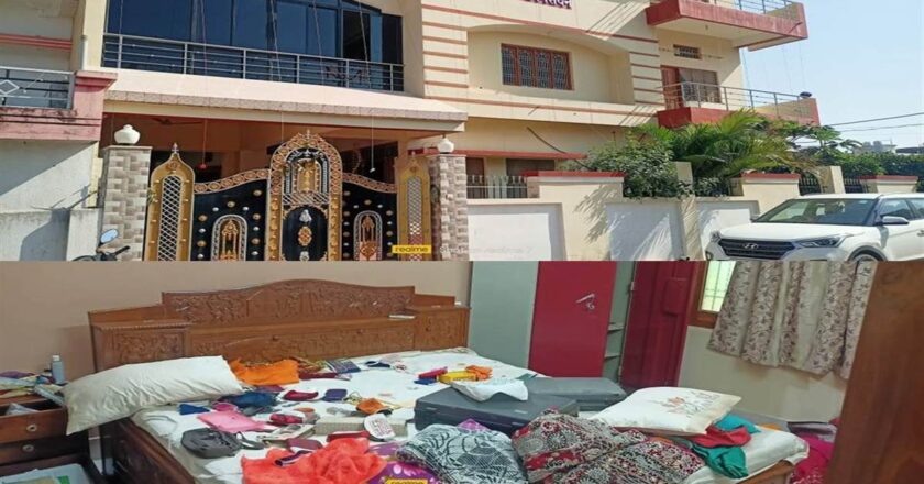 घरेलू सहायिका रात में नहीं सोई, सेवानिवृत्त एसडीओ के घर से चोरों ने साफ किया लाखों का सामान