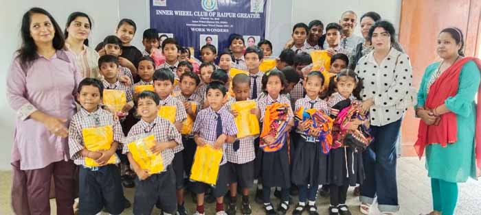 अर्पण दिव्यांग पब्लिक स्कूल में आज व कल गरबा उत्सव