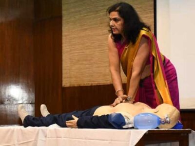 विधान सभा परिसर में हृदयघात से जीवन की सुरक्षा विषय पर दी गयी महत्वपूर्ण जानकारी