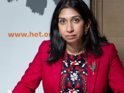 ब्रिटेन की गृह मंत्री  ब्रेवरमैन ने अपने पद से दिया इस्तीफ़ा