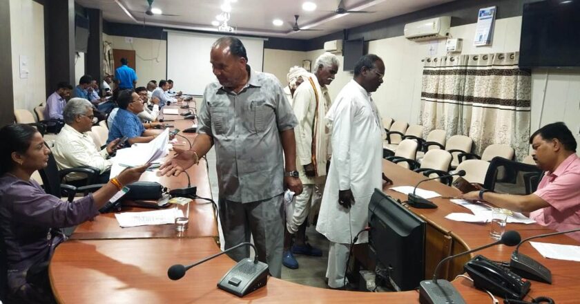 जनसुनवाई में 40 आवेदन पत्रों की हुई सुनवाई