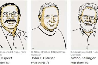 फिजिक्‍स के नोबेल पुरस्‍कार के लिए तीन वैज्ञानिकों का नाम संयुक्त रूप से चुना