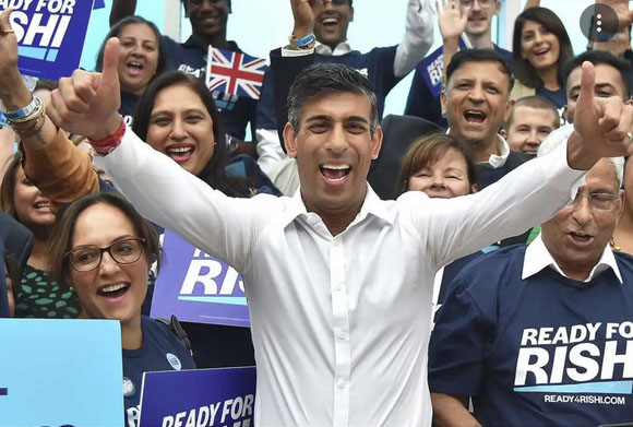 ऋषि सुनक ने हाउस ऑफ कॉमन्स में अपनी पहली बड़ी परीक्षा उत्तीर्ण की