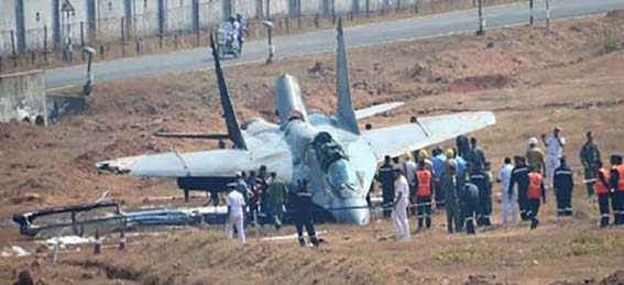 नौसेना का मिग 29K गोवा में हुआ दुर्घटनाग्रस्त,पायलट सुरक्षित