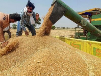 देश में अनाज का भंडारण 5 साल के सबसे निचले स्तर पर पहुंचा
