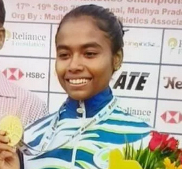 एथलीट एकता प्रदीप डे ने 2000 मी स्टीपल चेज जीता रजत पदक