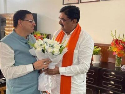 कृषि मंत्री पटेल ने उत्तराखंड के मुख्यमंत्री से की मुलाकात