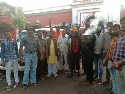 महाकाल नृत्य ने बढ़ाई यात्रा की शोभा, धूमधाम से निकाली गई बाबा महाकाल की शोभा यात्रा