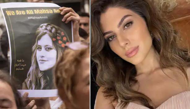 ईरान में हिजाब के विरोध में ईरानी अभिनेत्री एल्नाज नोरोजी ने कपड़े उतारे , पोस्ट किया VIDEO