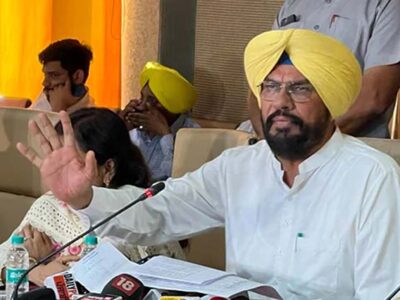 आप मंत्री धालीवाल बोले -भारत सरकार पाक से फिर शुरू करे व्यापार,भाजपा-कांग्रेस ने घेरा