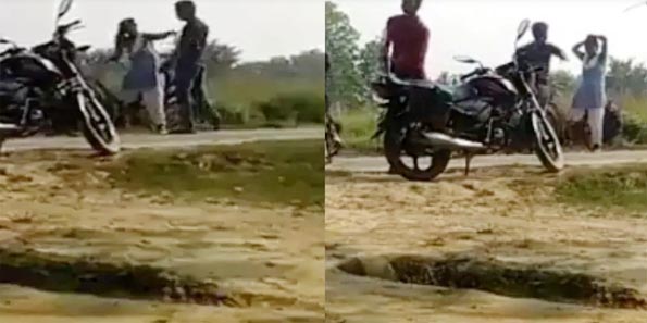 अयोध्या: युवक का छात्रा के साथ मारपीट और गाली-गलौच वीडियो आये सामने