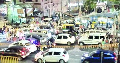 18 करोड़ की पार्किंग में 500 वाहन हो सकते हैं पार्क फिर भी  ट्रैफिक जाम