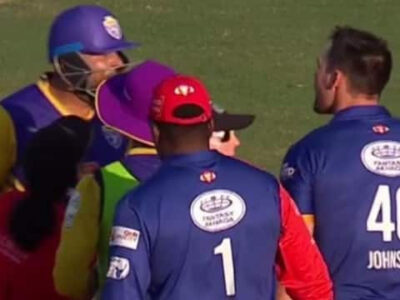 यूसुफ पठान को धक्का मारना मिशेल जॉनसन को पड़ा महंगा, चेतावनी के साथ लगा मैच फीस का 50 प्रतिशत जुर्माना