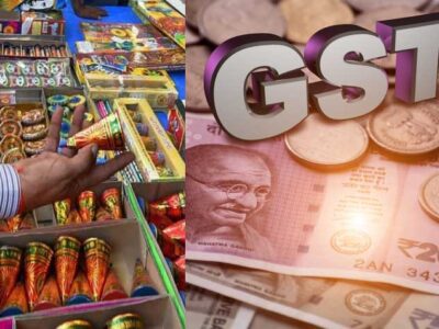पटाखा व्यापारियों की 40 करोड़ की GST चोरी पकड़ाई