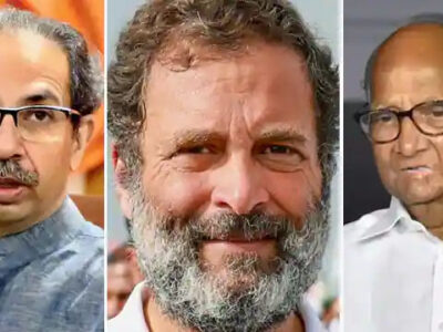 राहुल गांधी के साथ मंच साझा करेंगे उद्धव ठाकरे और शरद पवार