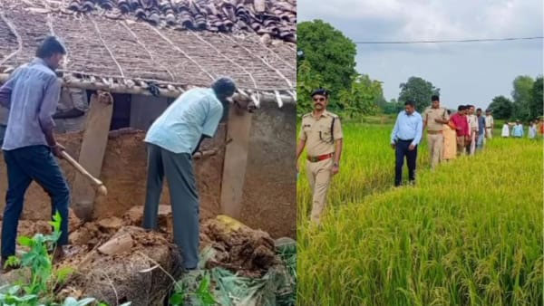 पेपर देने जा रही छात्रा से दुष्कर्म, आरोपी के घर तक JCB नहीं पहुंची तो चला हथौड़ा