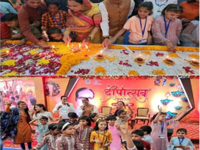 कोविड काल में अनाथ बच्चों की सीएम हाउस में दिवाली, बच्चों संग मस्ती के रंग में झूमे शिवराज