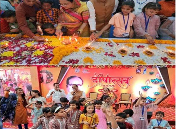 कोविड काल में अनाथ बच्चों की सीएम हाउस में दिवाली, बच्चों संग मस्ती के रंग में झूमे शिवराज