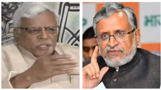 तेजस्वी CM: सुशील मोदी पर भड़के शिवानंद तिवारी; ढलान पर है राजनीति, नहीं बने बेचैन आत्मा