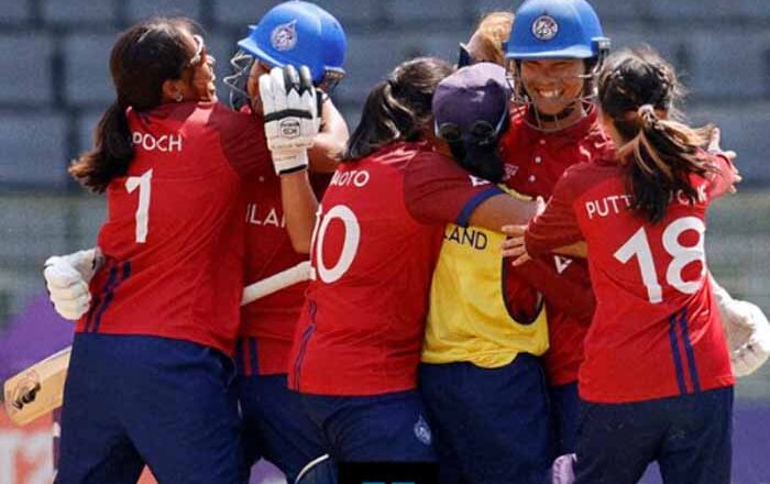 थाईलैंड ने रचा इतिहास, एशिया कप में पाकिस्तान को हराया