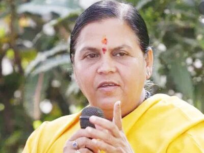 तिलकधारी और जनेउधारी प्रदेश में आसानी से चलने दे रहे है शराब के अहाते-उमा भारती