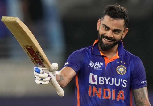 आईसीसी टी-20 रैंकिंग में टॉप 10 में लौटे कोहली
