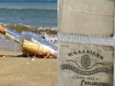 अमेरिका के न्यू जर्सी की रहने वाली एक महिला को समुद्र में एक बोतल मिली, अंदर लिखा था ऐसा मैसेज, रह गई हैरान!
