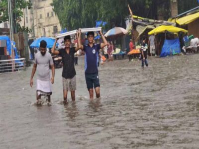 देश की आर्थिक राजधानी मुंबई में बारिश का सिलसिला थमने का नाम नहीं ले रहा, IMD ने फिर से अलर्ट जारी किया