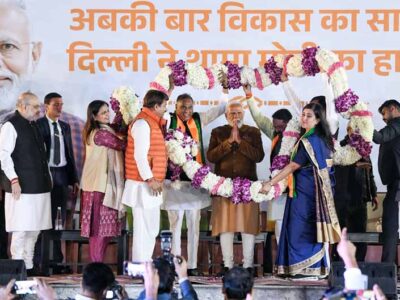 मोदी के अमेरिका से लौटने के बाद दिल्ली में  हो सकता है शपथ ग्रहण समारोह