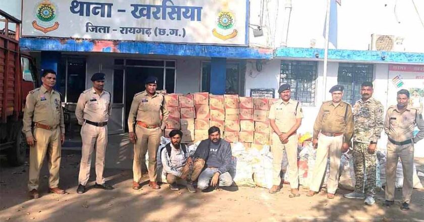 अवैध शराब की तस्करी के खिलाफ पुलिस की कार्रवाई जारी,  94 लाख की अवैध मदिरा जब्त, 2 तस्कर गिरफ्तार