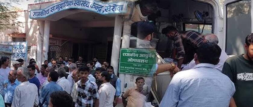 राजस्थान में सड़क हादसों में बढ़ोतरी, उदयपुर में बस पलटी, 4 गंभीर घायल