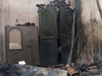 रायगढ़ में घर जमाई दामाद ने  झगड़ा कर सास-पत्नी को घर से खदेड़ा, फिर मकान में लगा दी आग