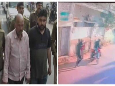 ग्वालियर में शिवाय अपहरण कांड के फरार चल रहे दो आरोपियों का पुलिस ने निकाला जुलूस