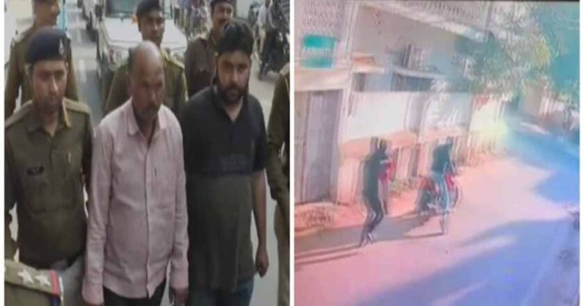 ग्वालियर में शिवाय अपहरण कांड के फरार चल रहे दो आरोपियों का पुलिस ने निकाला जुलूस