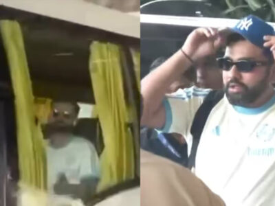 चैंपियंस ट्रॉफी के लिए रवाना हुई भारतीय टीम, रोहित पर्सनल कार से पहुंचे एयरपोर्ट