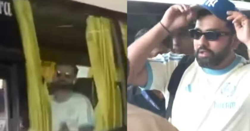 चैंपियंस ट्रॉफी के लिए रवाना हुई भारतीय टीम, रोहित पर्सनल कार से पहुंचे एयरपोर्ट