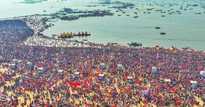 प्रयागराज में चल रहे महाकुंभ ने इतिहास रचा, श्रद्धालुओं की संख्या 50 करोड़ का आंकड़ा पार कर चुकी