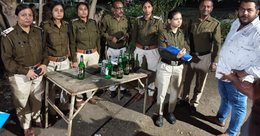 भोपाल जिला राजधानी मे आबकारी विभाग की बड़ी कार्यवाही