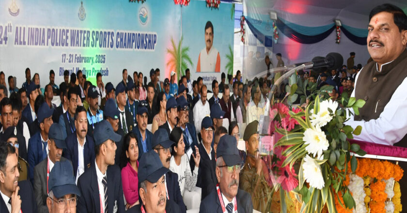 वॉटर स्पोर्ट्स प्रतियोगिता का सीएम डॉ मोहन यादव ने किया उद्घाटन… देशभर से 557 प्रतिभागी आए