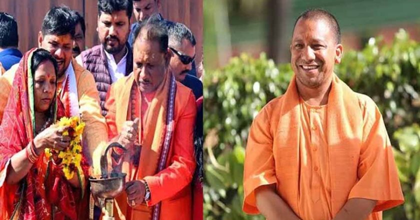 मुख्यमंत्री साय का महाकुंभ आने के लिए उत्तर प्रदेश के मुख्यमंत्री योगी आदित्यनाथ ने जताया आभार